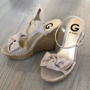 Guess platform wedges